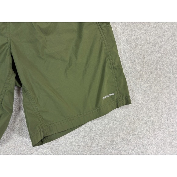 Patagonia Lined Multi Trails Running Shorts (Men's Large) Green - 10" - Picture 2 of 9